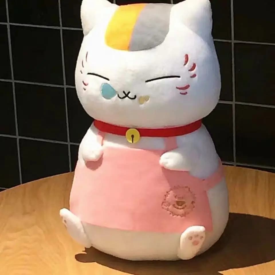 30 cm Nyanko Sensei Peluche Cuscino Il Libro degli Amici di Natsume Bambola di Pezza Bambole di Gatto Kawaii Natsume Yujinchou Cuscino Anime Cuscini