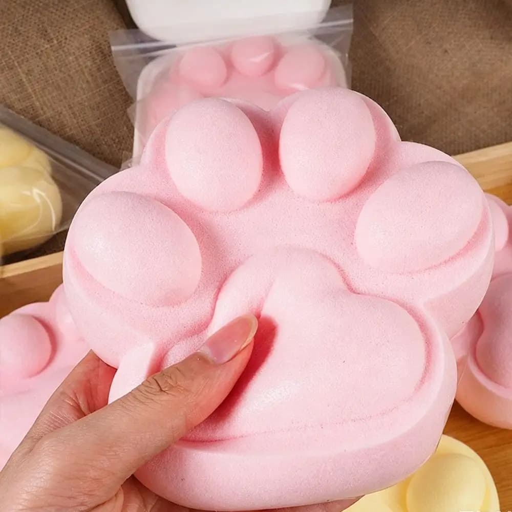 Gifts Large size Cat Paw Squishy Toy Soft Slow Rising Squeeze Toy Cat Paw Shape Slow Rising Toy