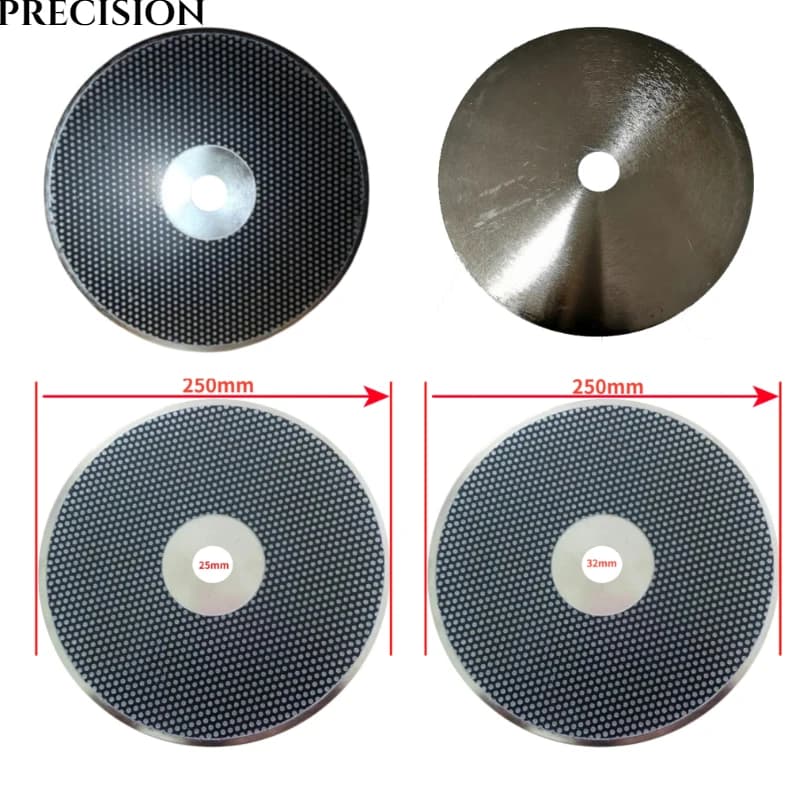 NEW Dental Diamond Disk Cutting Gender Model on Cleaning Model Work Diameter 250mm (10 Inches) Interior 25mm/32mm Dentist Lab Tool