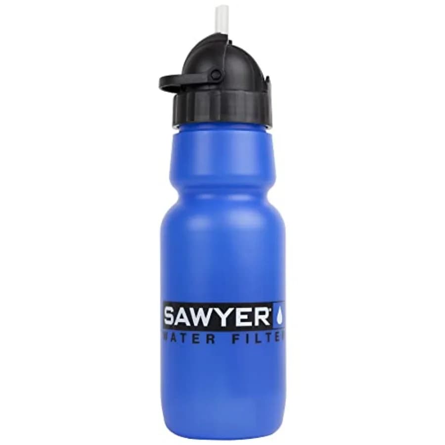 Filtro per bottiglia d'acqua personale SP140 da 34 once, blu