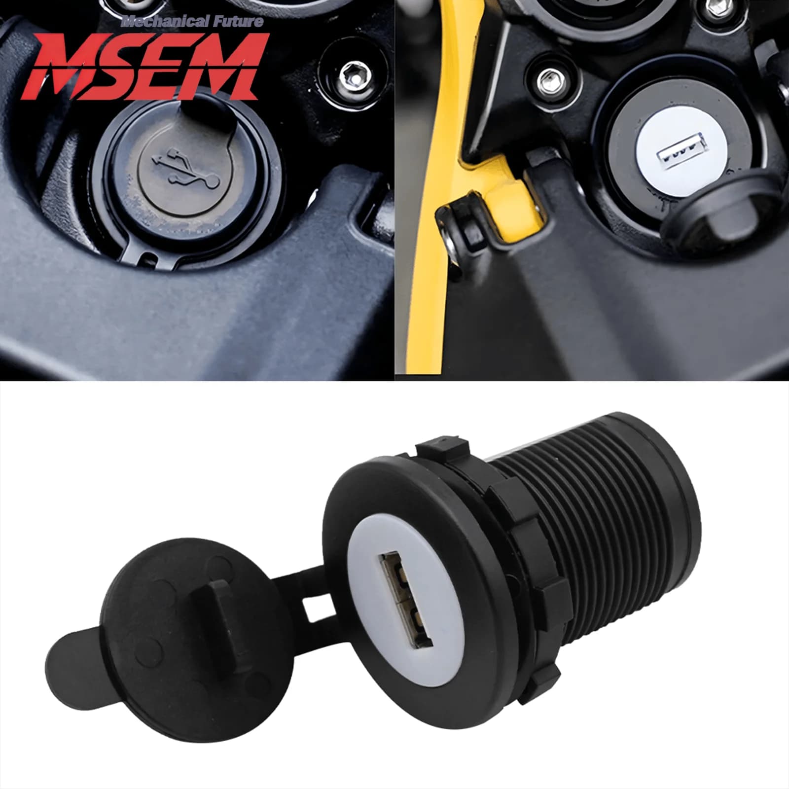 ABS Plastic USB Interface for Moto Sur Ron Sur-Ron Surron Light Bee S & Light Bee X Dirt Bike Universal