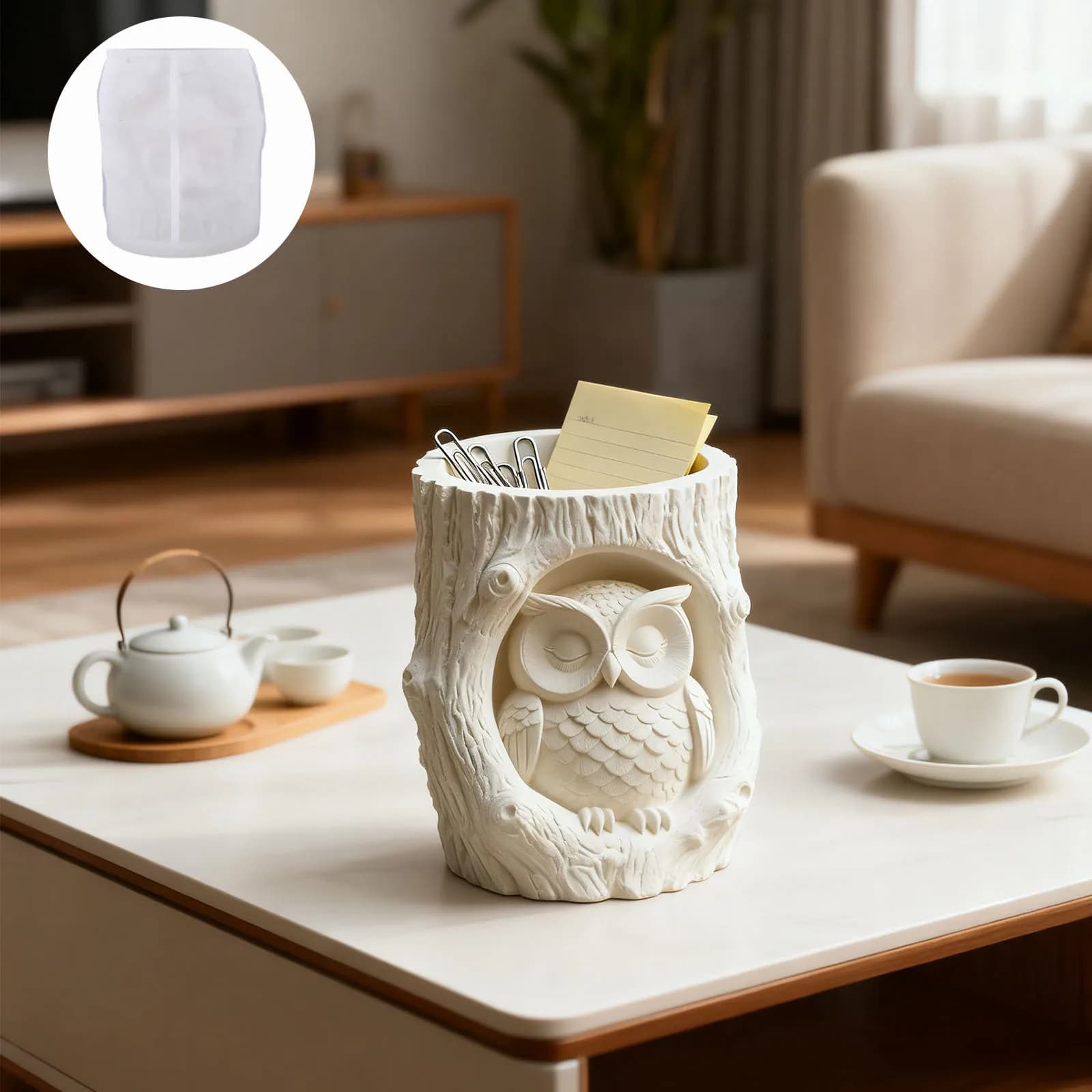 Stampo in silicone per colata in resina, stampo fai da te per candele, stampo in silicone per decorazioni da ufficio, artigianato e creazione di regali