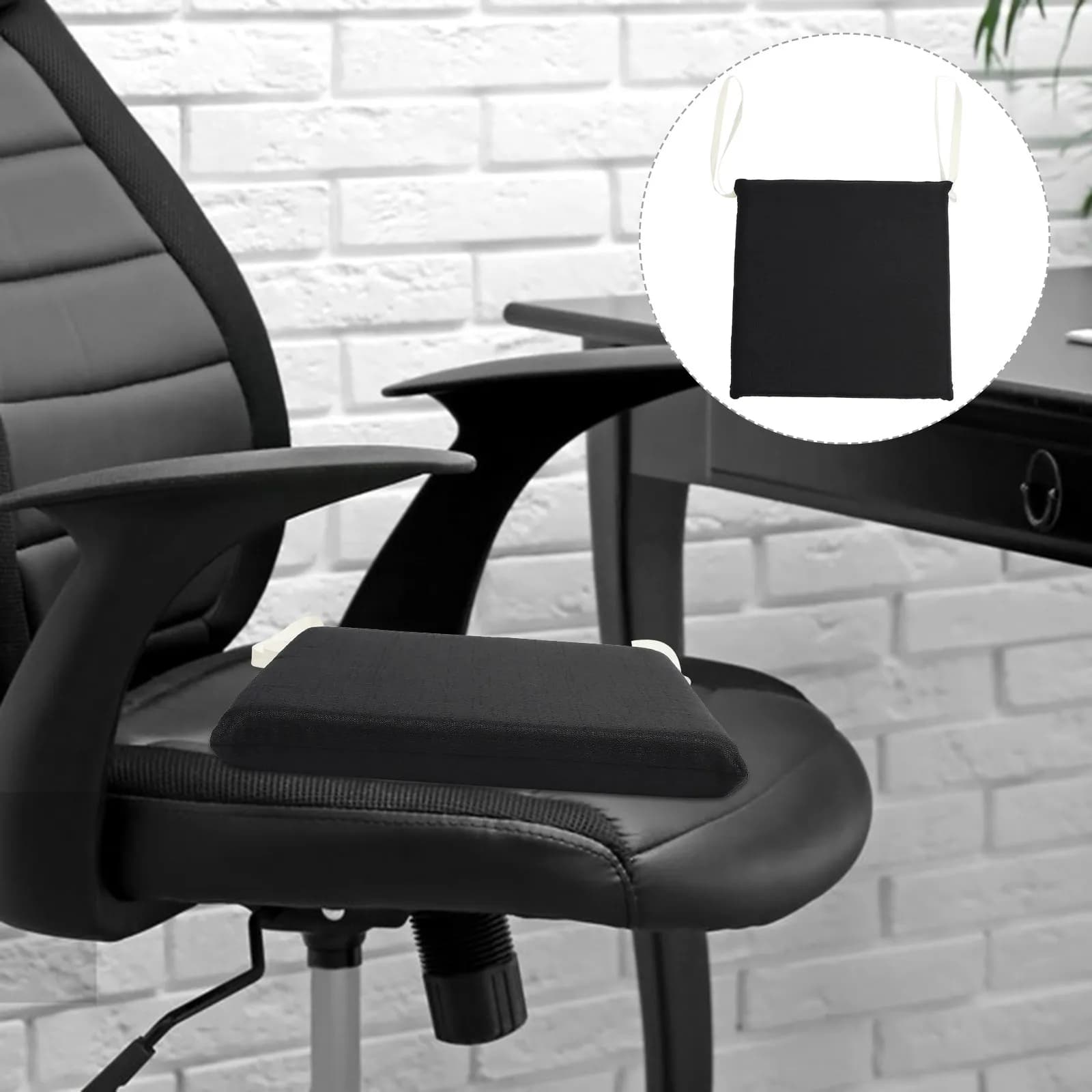 Cuscino Ergonomico Premium in Memory Foam per il Sedere, Supporto Coassiale Portatile per Ufficio, Casa, Auto, Viaggi, Comodo per l'Uso Domestico