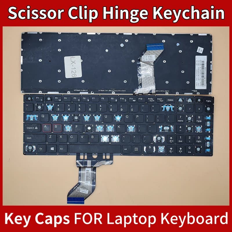 Replacement Keycap Key Cap Scissor Clip Hinge For Ideapad Y700 Y700-15 Y700-15ISK Y700-15ACZ Y700-17ISK Y700-15ISE SN20H54489