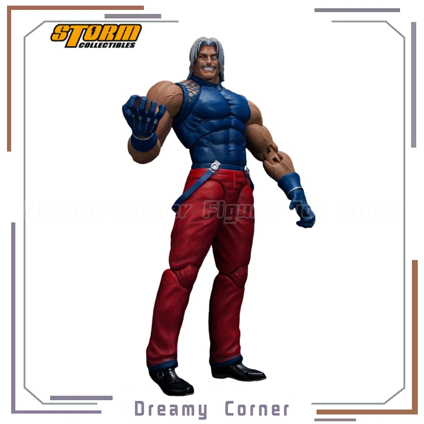 【Disponibile】Originale STORM COLLECTIBLES KOF98 OMEGA RUGAL 1/12 Action Figure Toy Model Collezione regalo