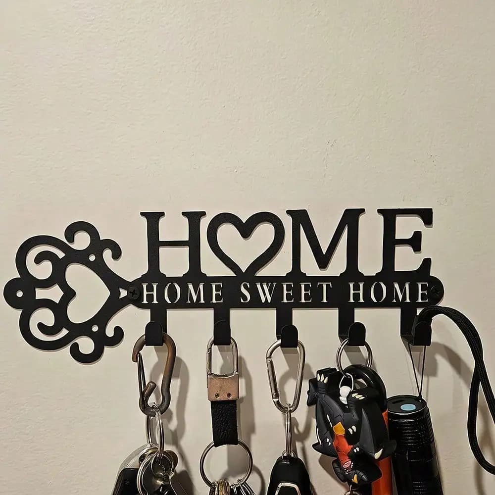 Ganci da Parete Resistenti con Mensola - Organizzatore Rustico Stile Fattoria per Ingresso, Appendiabiti per Casa e Cucina
