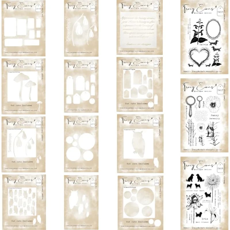 Owl Circular Floral Stamps And Dies Stencil New Arrival 2026 Scrapbook Diary Decoration Stencil Embossing Template DIY greet