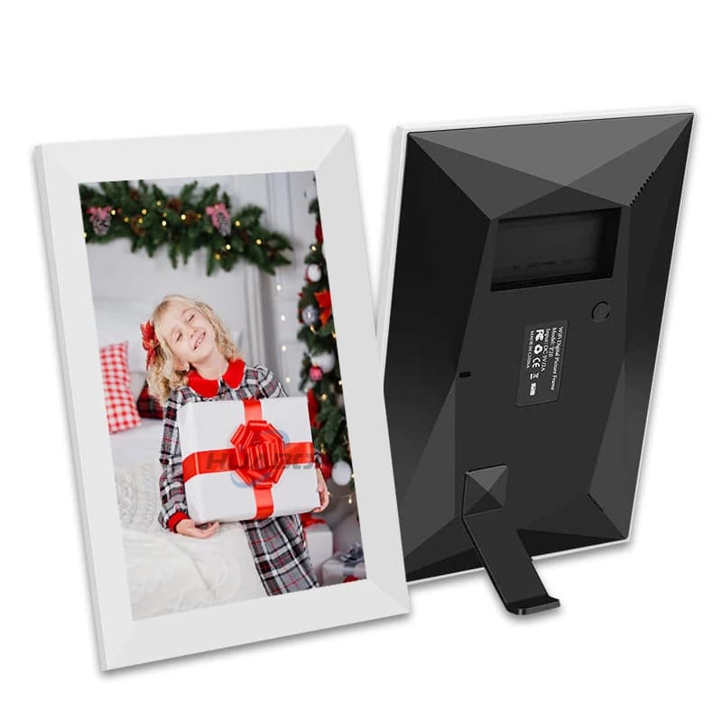 Frameo per lettore video digitale a LED da 10,1 pollici di fabbrica Love Is Sharing Cornice per foto digitale Android Wifi per regalo