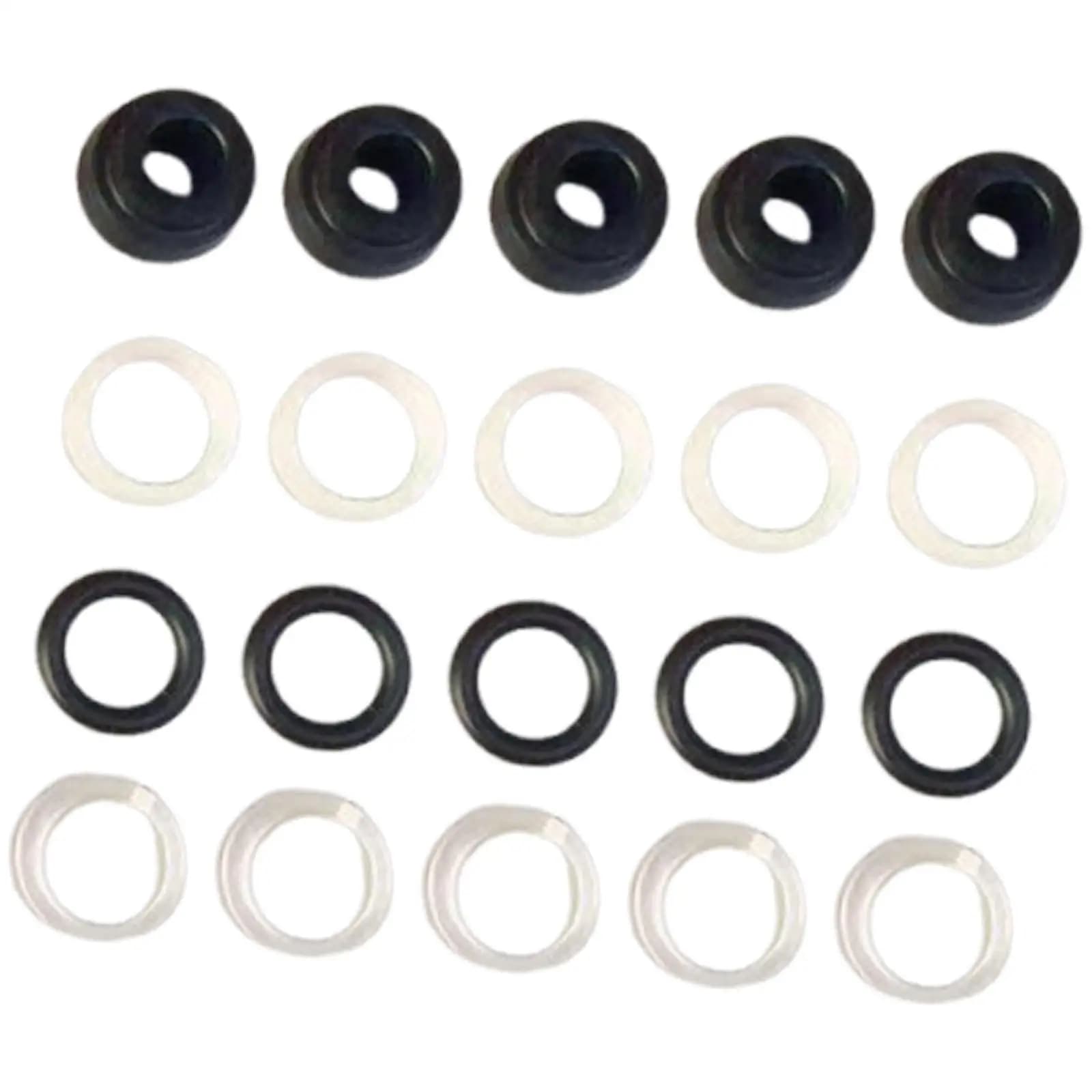 Repair Kit for 2 Tons Hydraulic Orizzontali Martinetti, Set of Durevoli Estate Rings for Maintenance Air Pumps