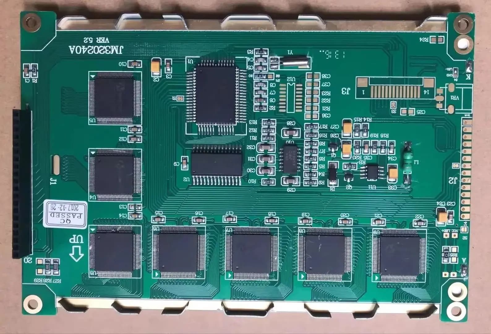 Dispositivo portatile per videocitofono con navigazione CM320240-57H JM320240A MA32YGA REV.A Display LCD