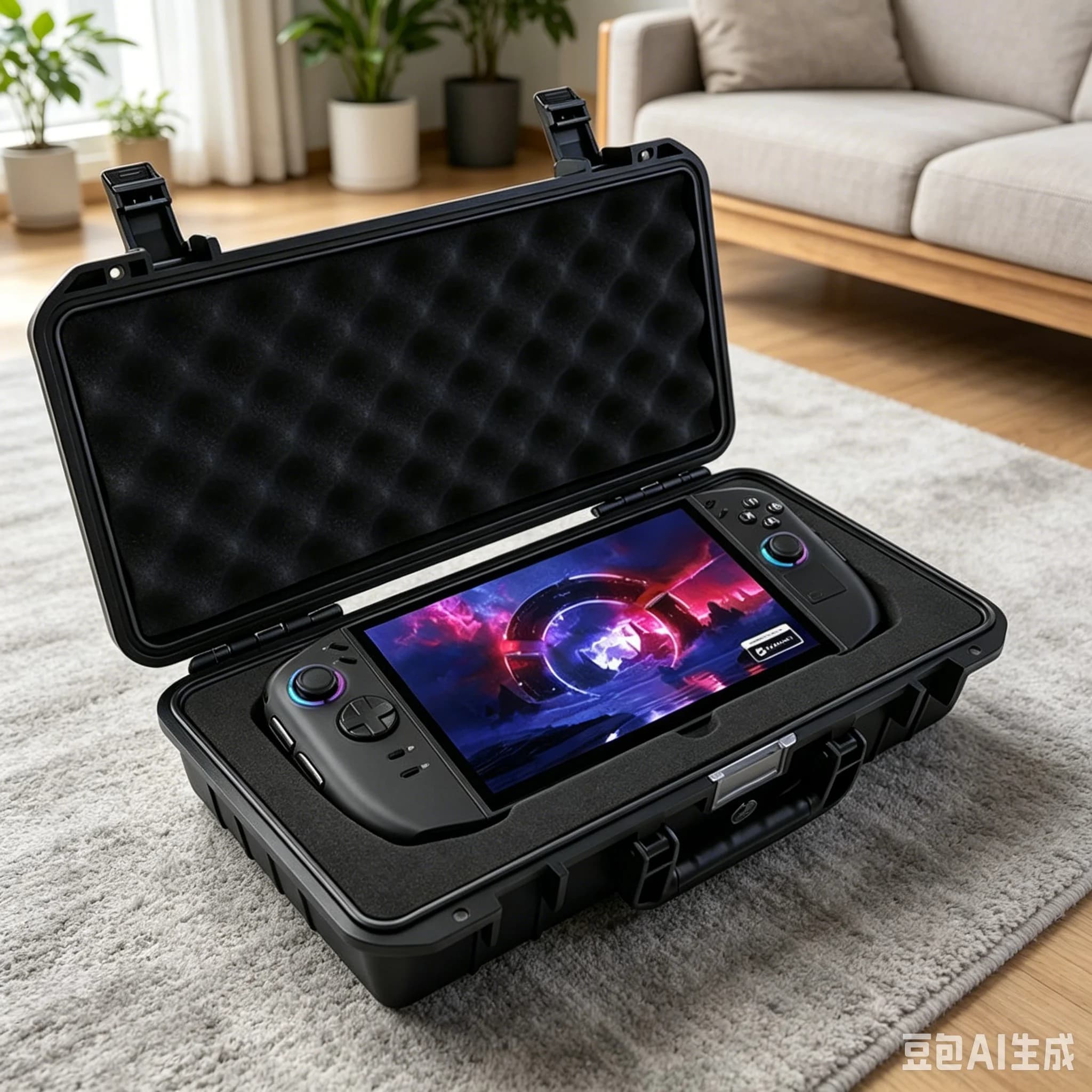 Game Console Carrying Case For Legion Go 2 Scratch Resistant Hard Shell Protective Storage Box For Travel Game Accessories