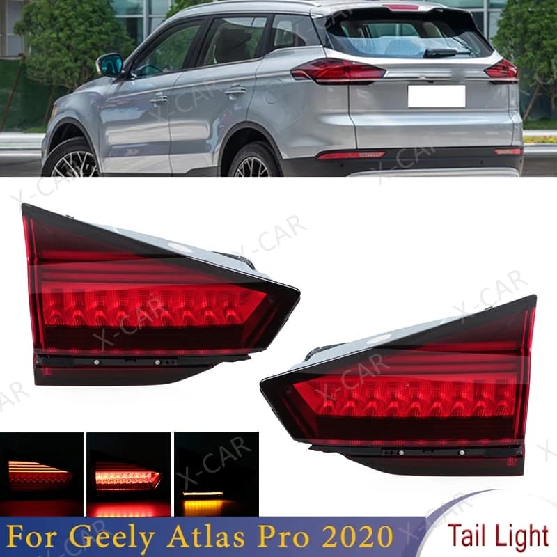 For the interior of the car rear bumper stop brake light suitable for Geely Atlas Pro 2020 rear light