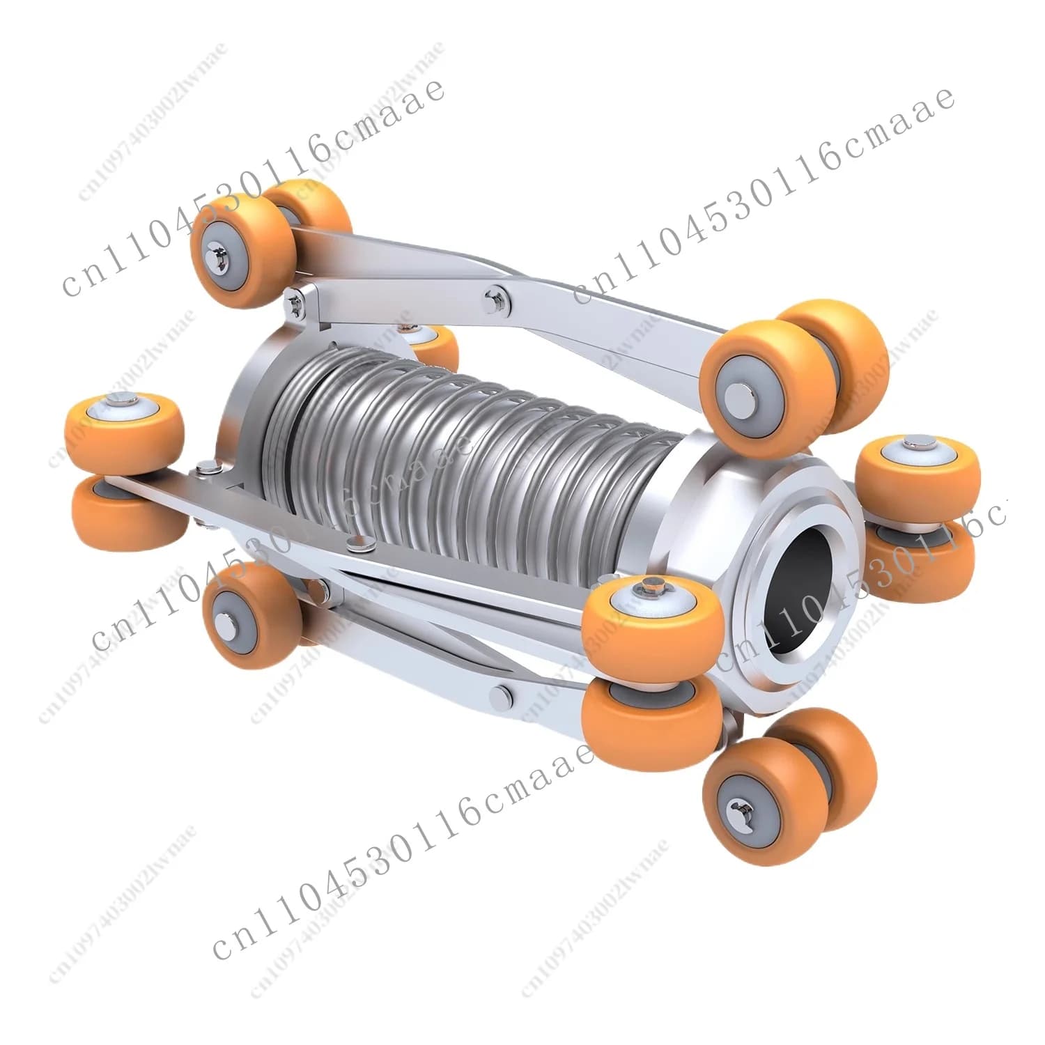 Cingolato per condotte fognarie con staffa espandibile per telecamera endoscopio 16 pulegge guida adatte per cingolato per lenti 22 23 32 36MM