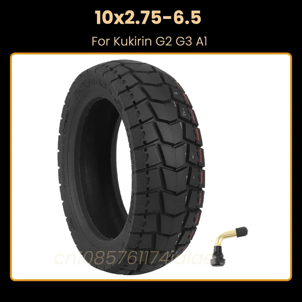 ULIP 10x2.75-6.5 Pneumatico Tubeless per Kukirin G2 G3 A1 Scooter Elettrico Ruota da Strada 10*2.75-6.5 Vuoto Pneumatico Parte di Ricambio