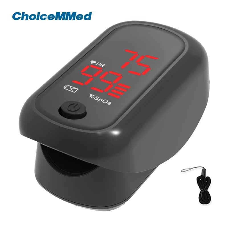 ChoiceMMed Portable Medical Pulsossimeter Dito Oxygen Saturation Meter In Blood Heart Rate SpO2 PR LED Oximeter De Dedo Monitor