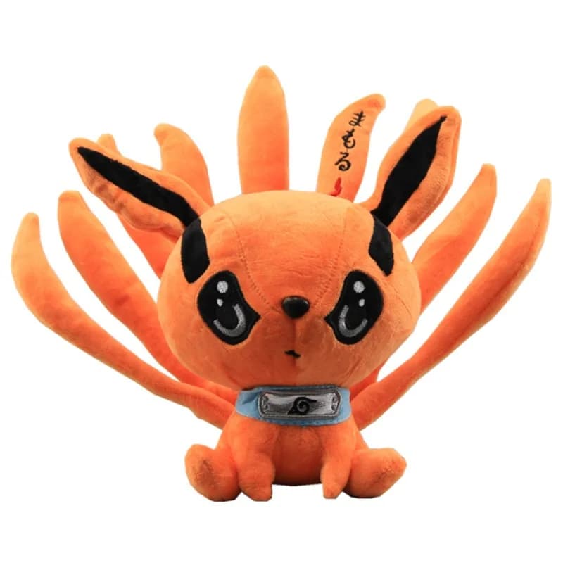 Kurama peluche bambola del fumetto giocattolo carino morbido farcito kyuubi volpe bambola di peluche per bambini regalo di compleanno 20 cm