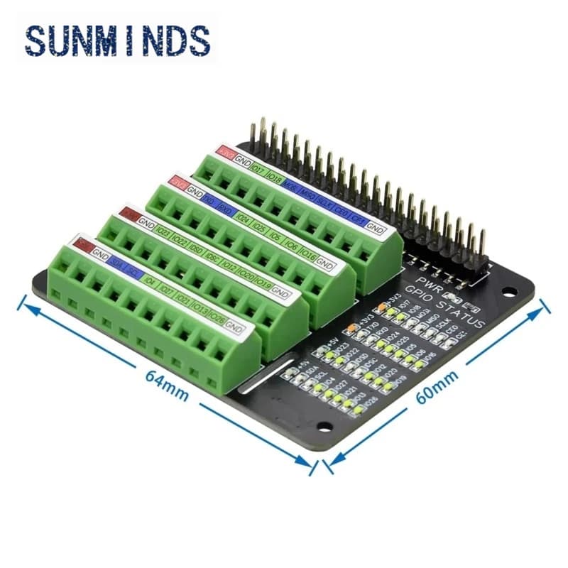 1 pcs For Raspberry Pi Gpio Extend Extend Extension Terminal Screw Cap For Raspberry Pi 2B/3B/3B +/4B/Zero/Zero W
