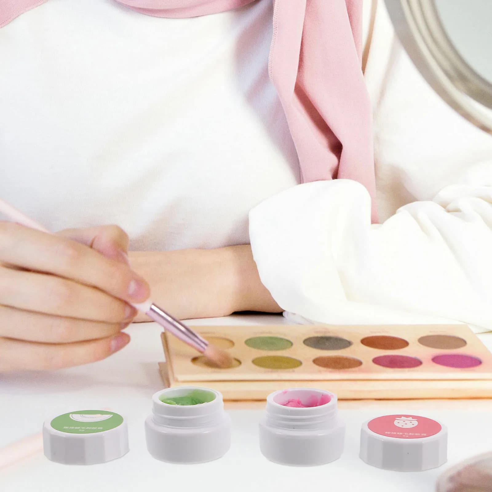 2 Pezzi Crema Rimuovi Colla per Ciglia, Dissolvente Rapido per Ciglia Finte, Profumo Fruttato, Accessorio Professionale per Ciglia