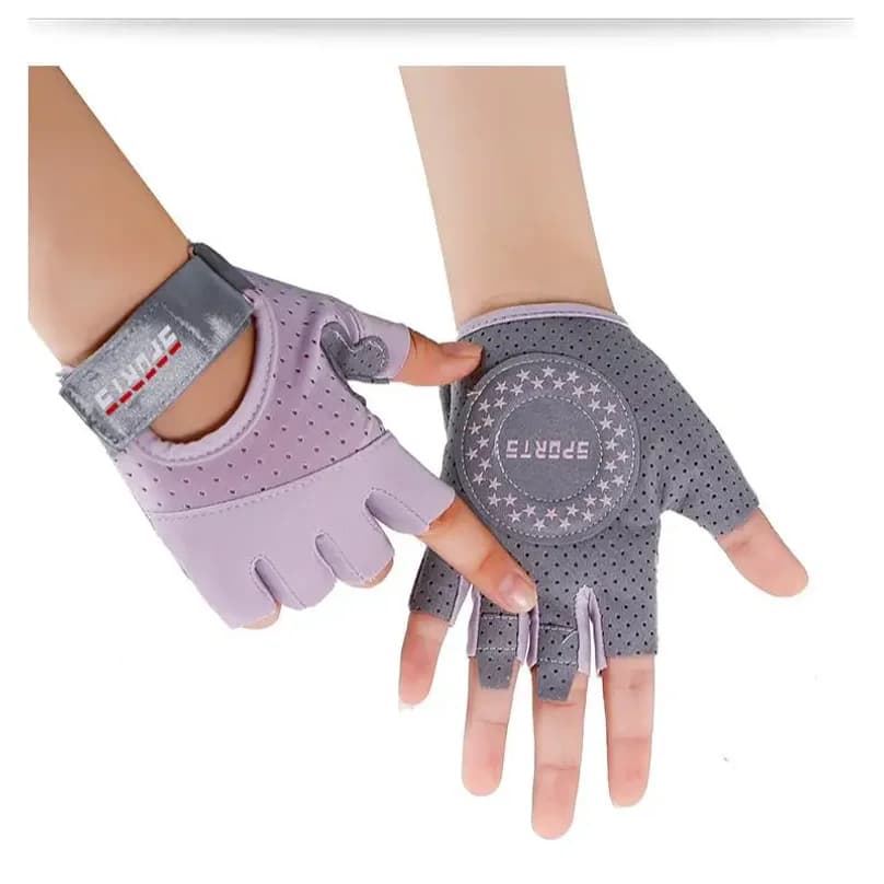 Guanti Antiscivolo per Ciclismo Uomo e Donna, Traspiranti e Resistenti all'Usura, Guanti Sportivi da Esterno, Copri Polsi per Palestra ed Esercizio Fisico