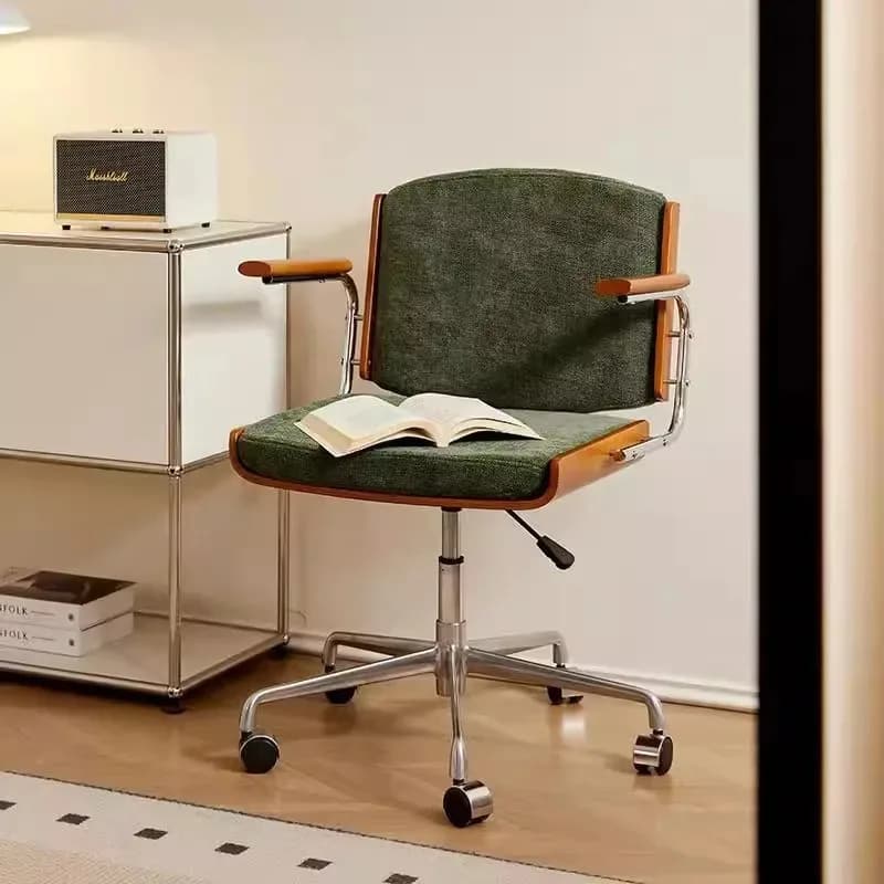 Sedia da ufficio con supporto per la schiena Designer Piccola sedia da gioco per casa Sedia da ufficio portatile comoda Sillas De Oficina Mobili di lusso