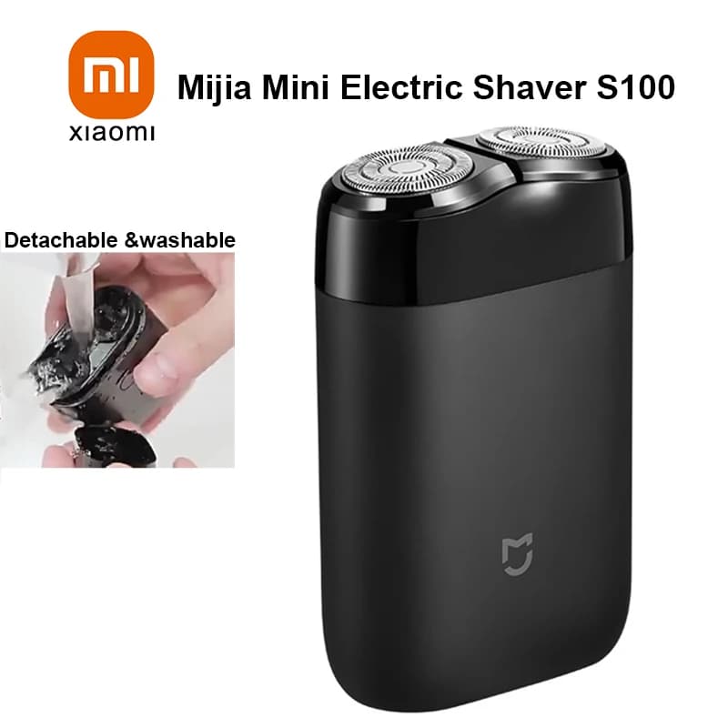 XIAOMI Mijia S100 Electric Razor for Men - Mini Adjustable Travel Bar USB-C Waterproof