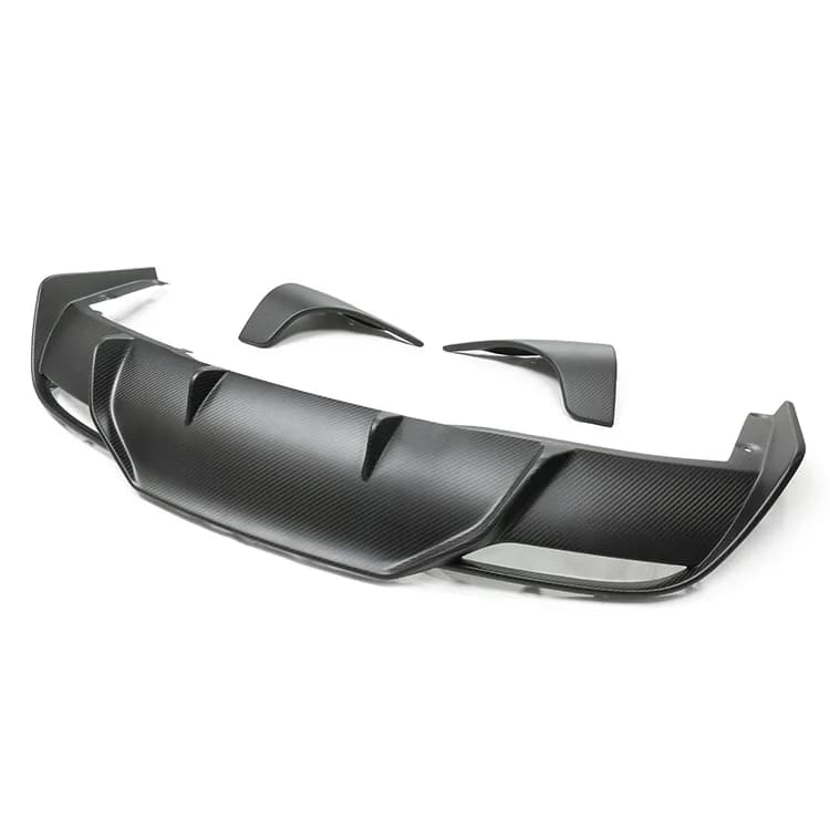 Kit Carrozzeria Nuovo Modello 3 in Fibra di Carbonio Secca: Spoiler Anteriore e Posteriore, Minigonne Laterali per Tesla 2024