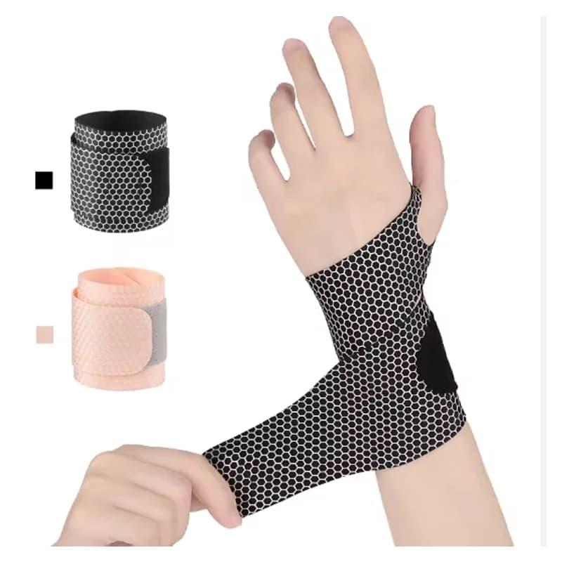 Supporto per tunnel carpale Protezione per il polso pressurizzata traspirante Avvolge cinturini da polso per uomo e donna Tutore da polso ultra sottile