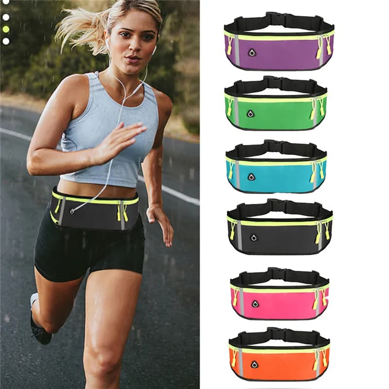 Men's and Women's Reflective Sport Carrier Waterproof and Comfortable Case for Gym and Cycling Phone, Small Bag