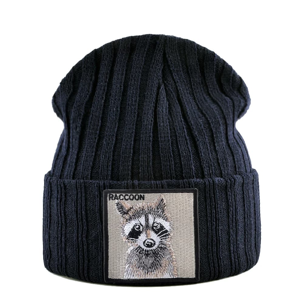 Berretti lavorati a maglia Cappello Uomo Donna Streetwear Hip Hop Skullies Berretti con toppa Ragazzi Ragazze che lavorano a maglia Cappelli a cuffia tinta unita