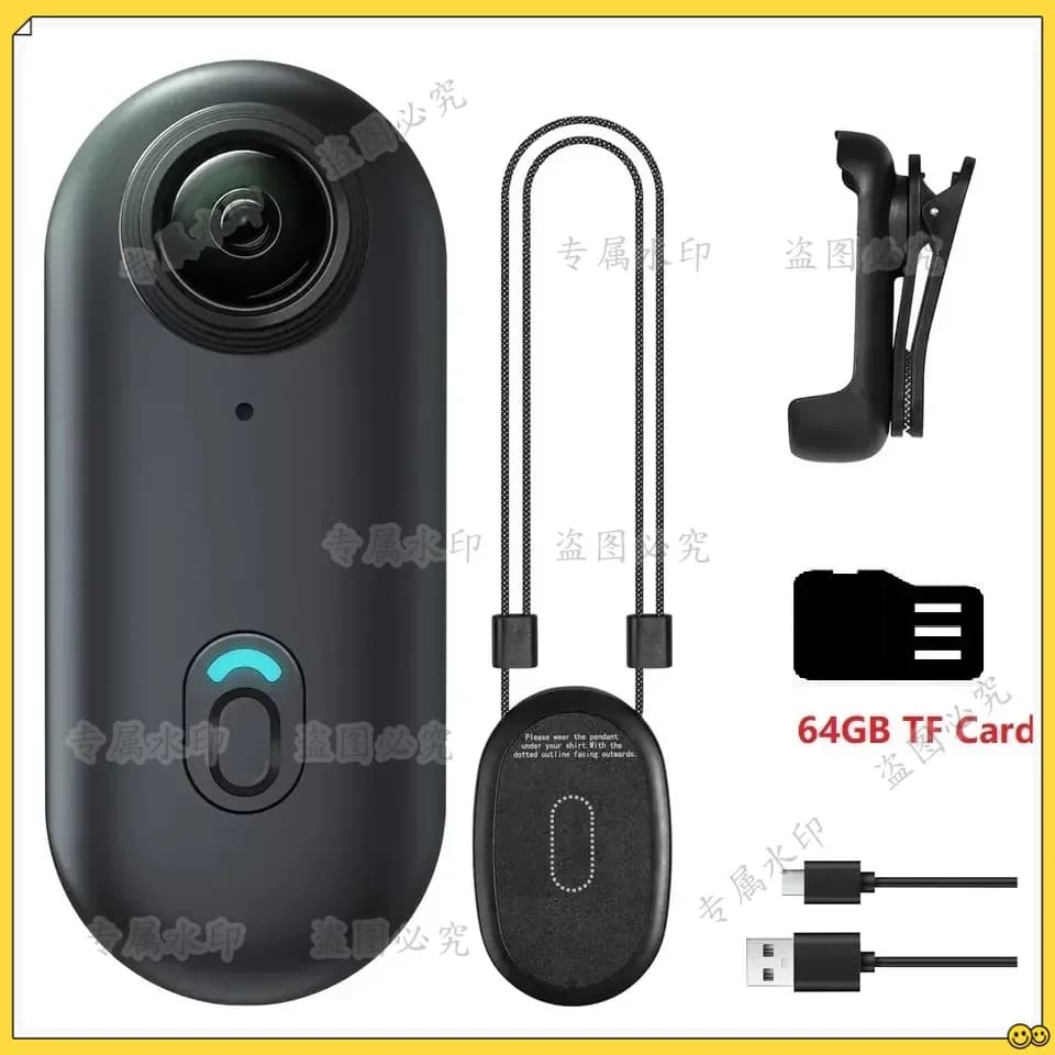 Action Camera 4K, Video Camera Sportiva HD, Digital Image Stabilization, Automatic Exhibition, 800mAh Battery, Litio Rechargeable