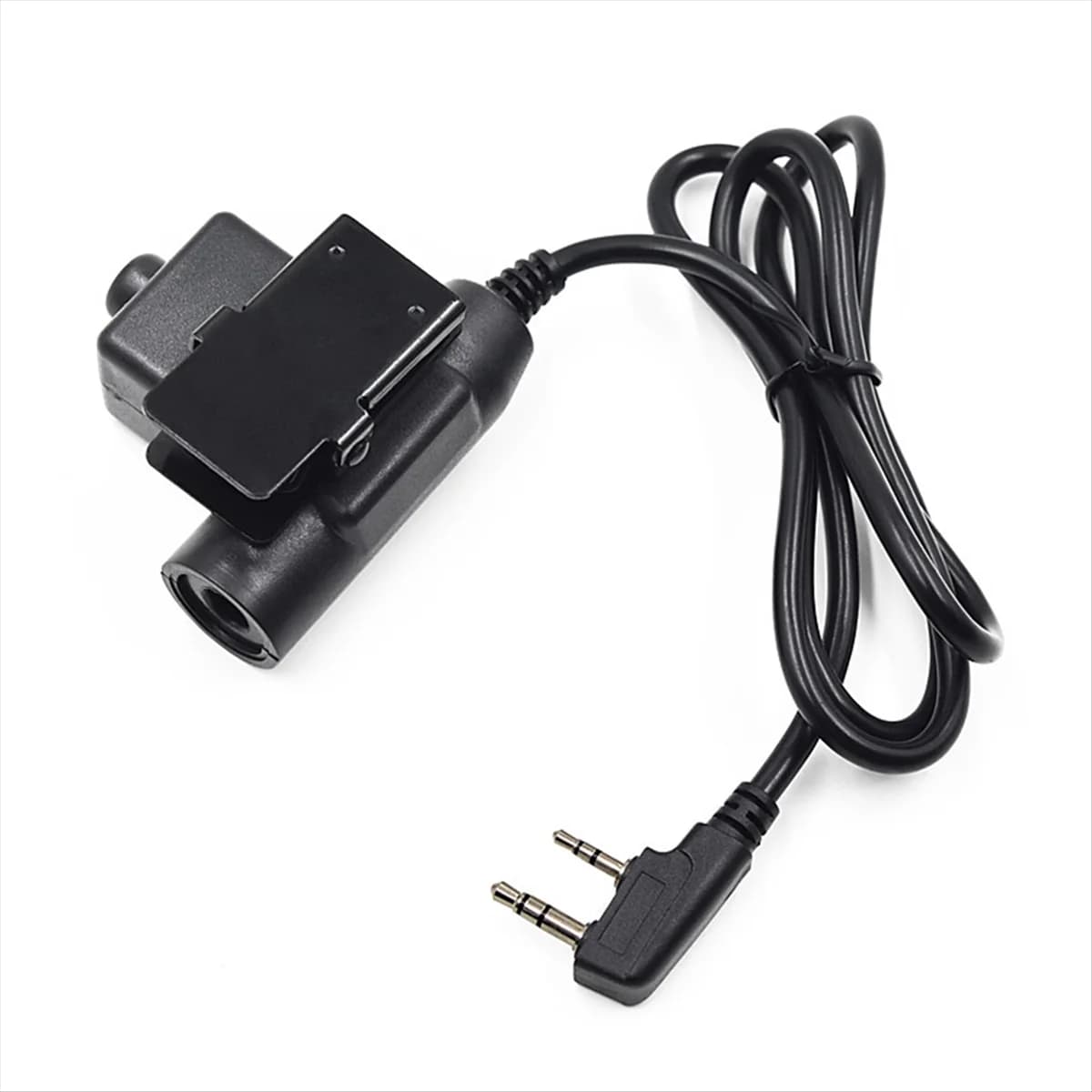 ZIZI U94 Cavo PTT da 7,0 mm Adattatore per cuffie 2PIN per UV-5R UV-S9 Plus UV-82 AR-152 Walkie Talkie Radio bidirezionale