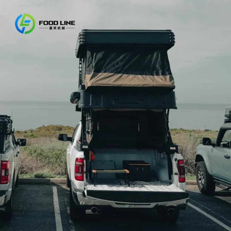 Pickup Deck Tent High Cap Electric Wild Land Pickup Mate Customized Waterproof Outdoor Camping Shelter