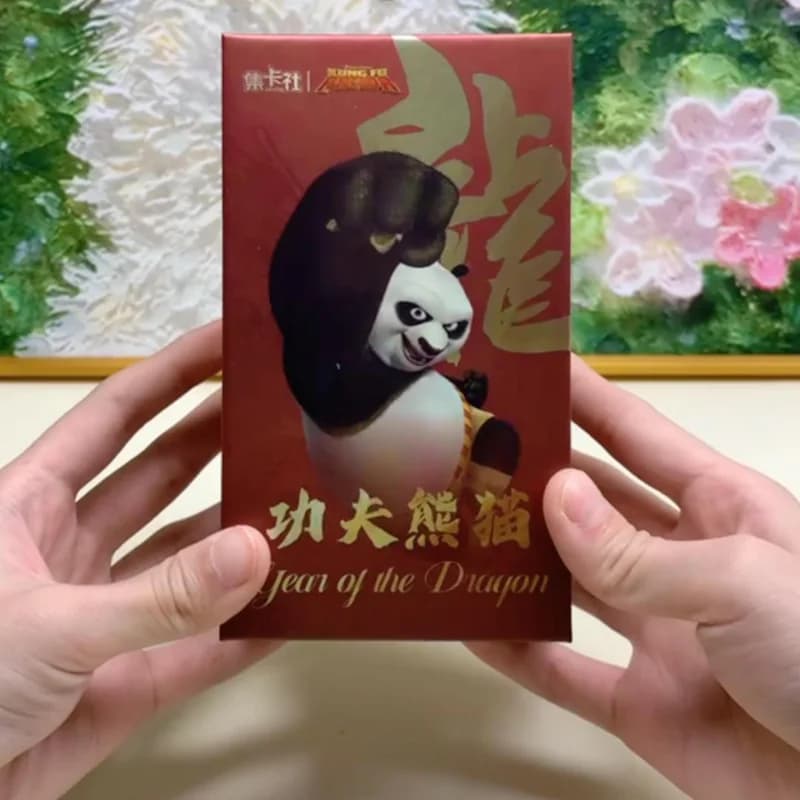 Disponibili Carte Collezionabili Originali CARDFUN X DISNEY Serie Kung Fu Panda, Regali Sorpresa per Compleanno, Decorazioni per Fan e Collezionisti