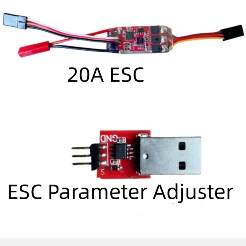 1/24 1/28 RC Auto Brushless 20A ESC per 1/28 TG Super DriftArt DA4 Rw00 Xrx DPA02 ATM Drz DB MA RACING DLR8