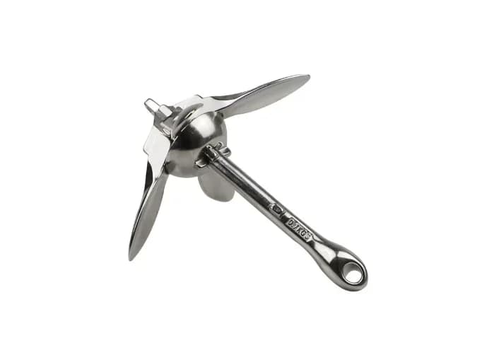 316 Stainless Steel Folding Umbrella Anchor, Foldable Grapnel Boat Anchor For Yacht Kayak Inflatable Boat Marine Hardware