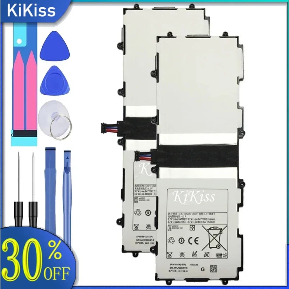 Batteria per Samsung Galaxy Tab 2 7.0 10.1 GT P3100 P3110 P6200 P6210 P5100 P5110 N8000 N8010 N8020 P7500 P7510