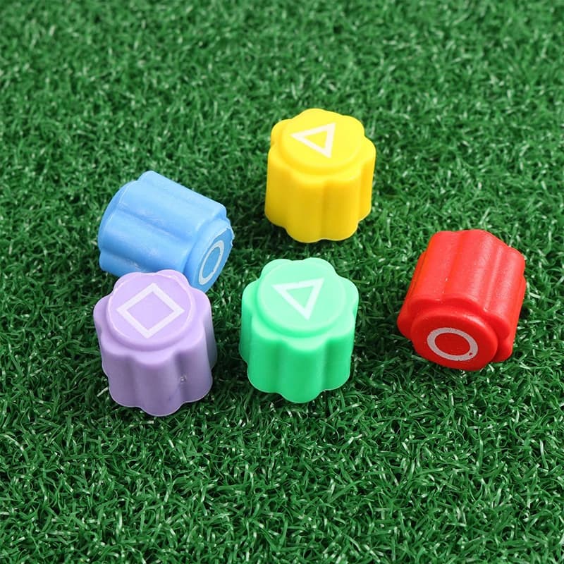 5 dadi Gonggi Jack Stone Ciottoli Set Divertente Gonggi Gioco coreano Gioco tradizionale Gioco da tavolo per allenamento con coordinazione occhio-mano