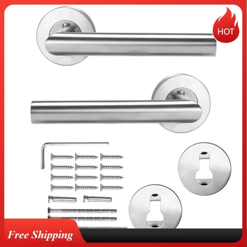 Maniglia per porta scorrevole Maniglie per porte interne Accessori per la casa Manopola a leva per cancello d'ingresso per battente per porta del bagno camera da letto