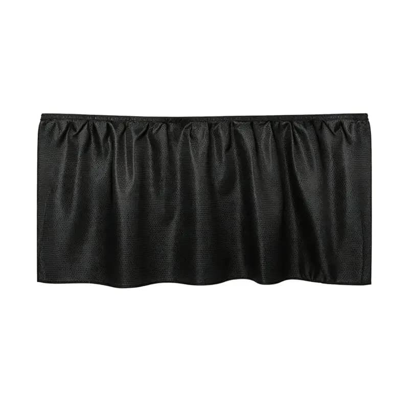 PHFU-Fabric Sink Skirt Bathroom Self Stick Adhesive Waterproof Fabric Under Sink Curtain Skirt 55 X 32 Inch Adds Bathroom
