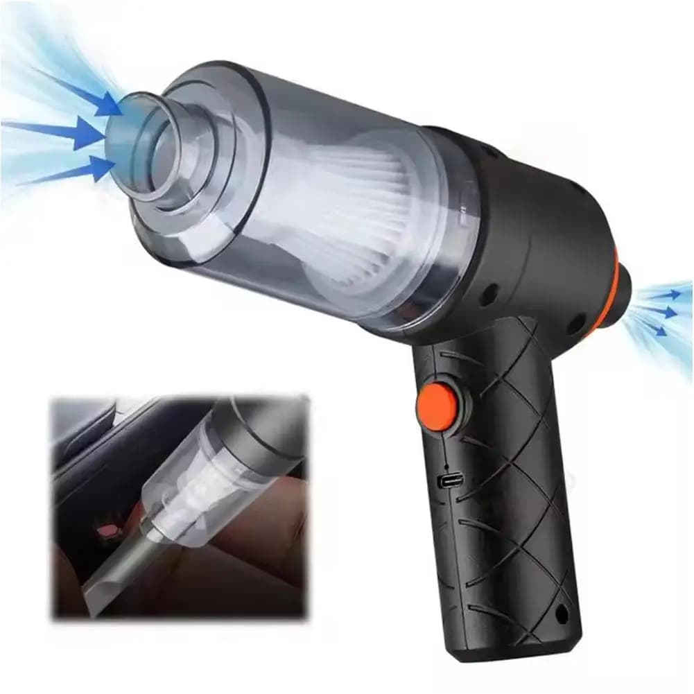 Aspirapolvere per auto senza fili 120W Aspirapolvere portatile automatico senza fili per polvere Aspirapolvere ad alta potenza per auto da ufficio domestico