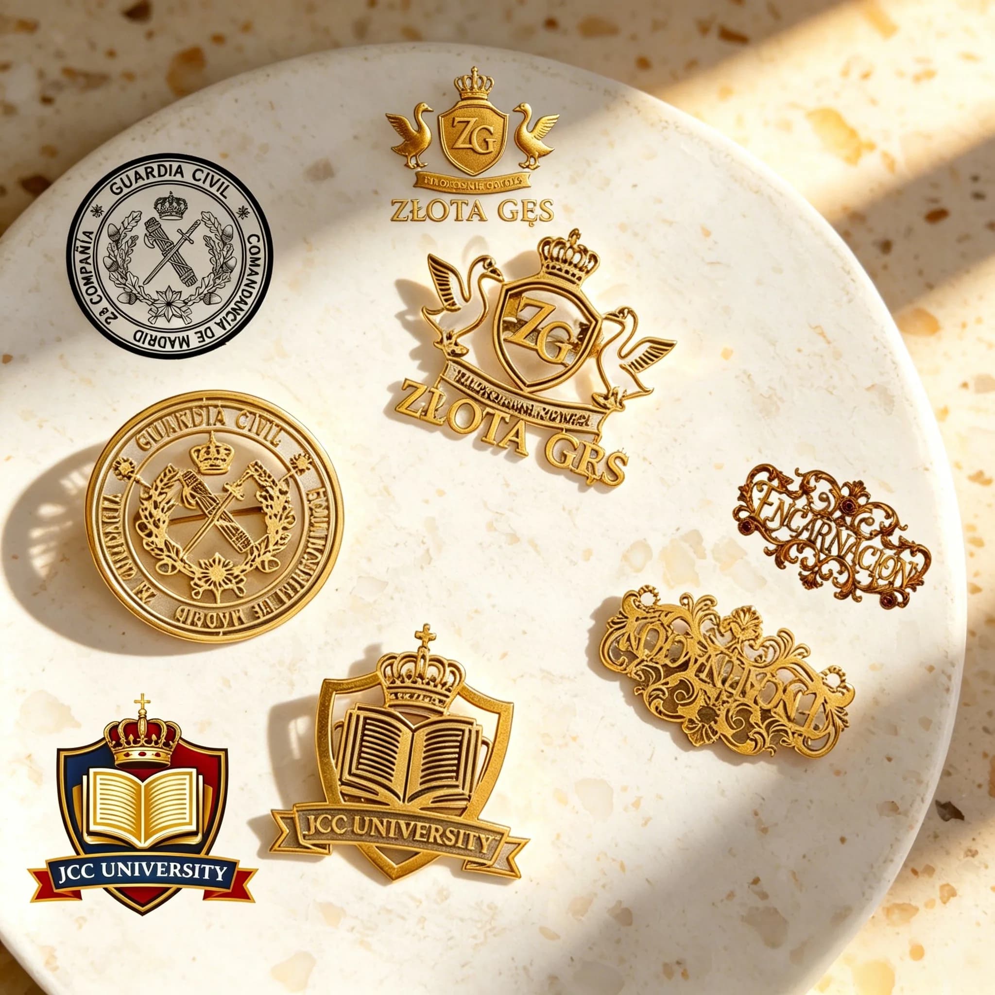 Spille Personalizzate con Logo, Distintivi Retrò in Acciaio Inossidabile, Spilla con Immagine per Decorazione di Vestiti e Zaini, Gioiello Regalo