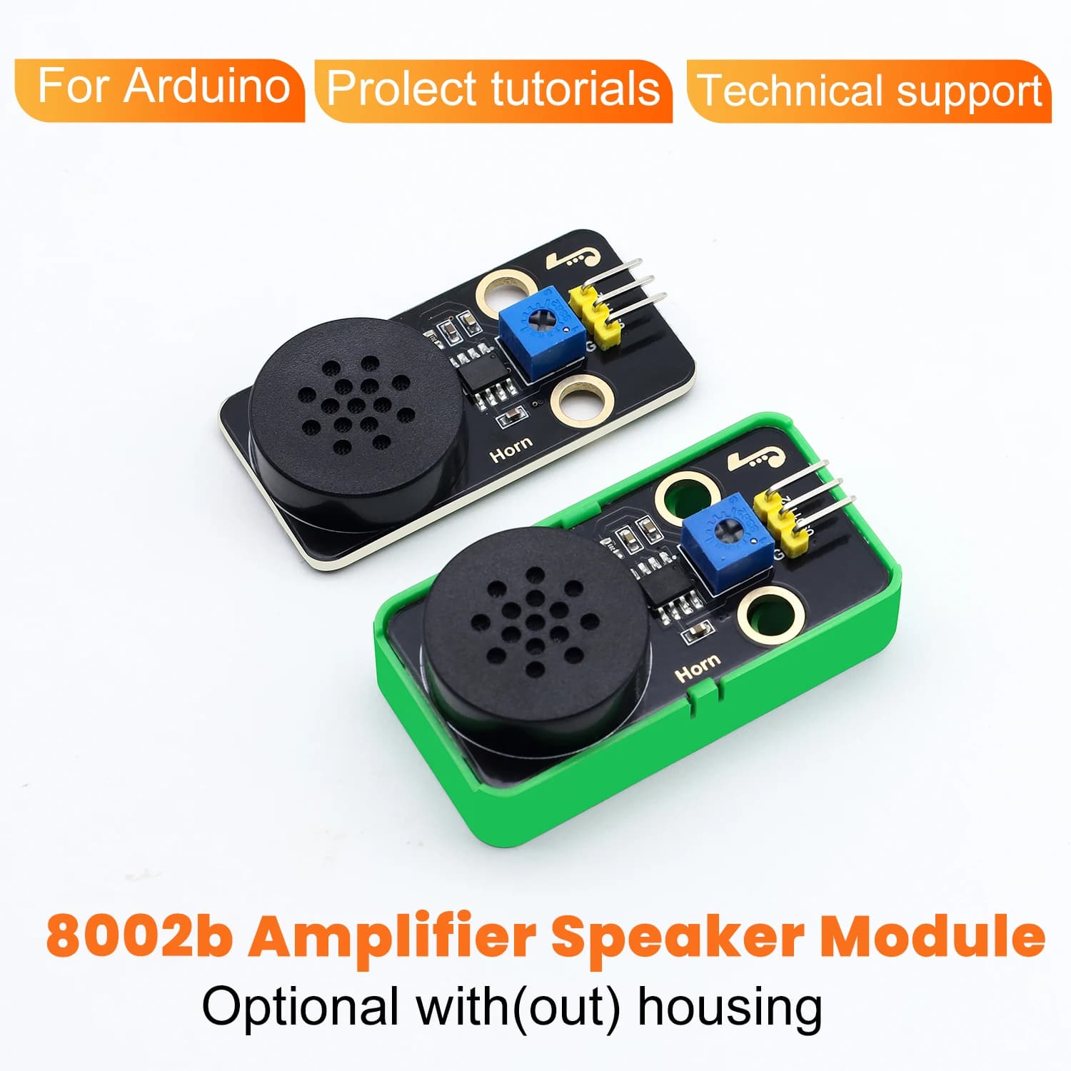 8002B Power Amplifier Speaker Module Voice Module Electronic DIY Blocks Arduino/Raspberry Pi Compatible with Lego Block