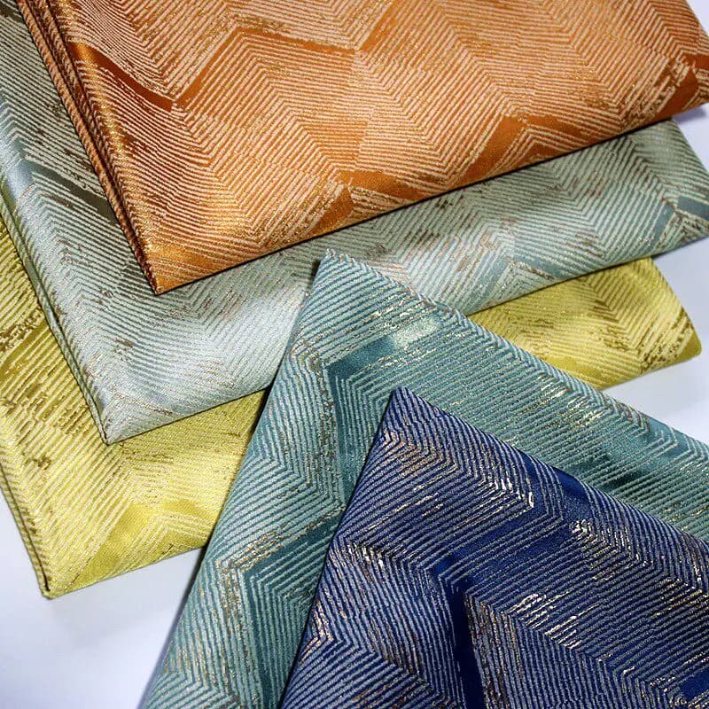 Autumn Winter Yarn Dyed Jacquard Fabric Short Skirt Performance Costume Production Sofa Pillow Table Flag Diy Sewing Cloth