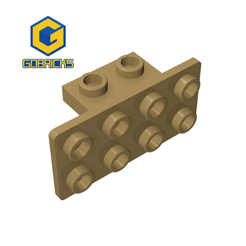 Gobricks 10 pieces MOC parts 93274 21731 bracket 1 x 2 - 2 x 4 compatible bricks assemble blocks of particles puzzle toy gift