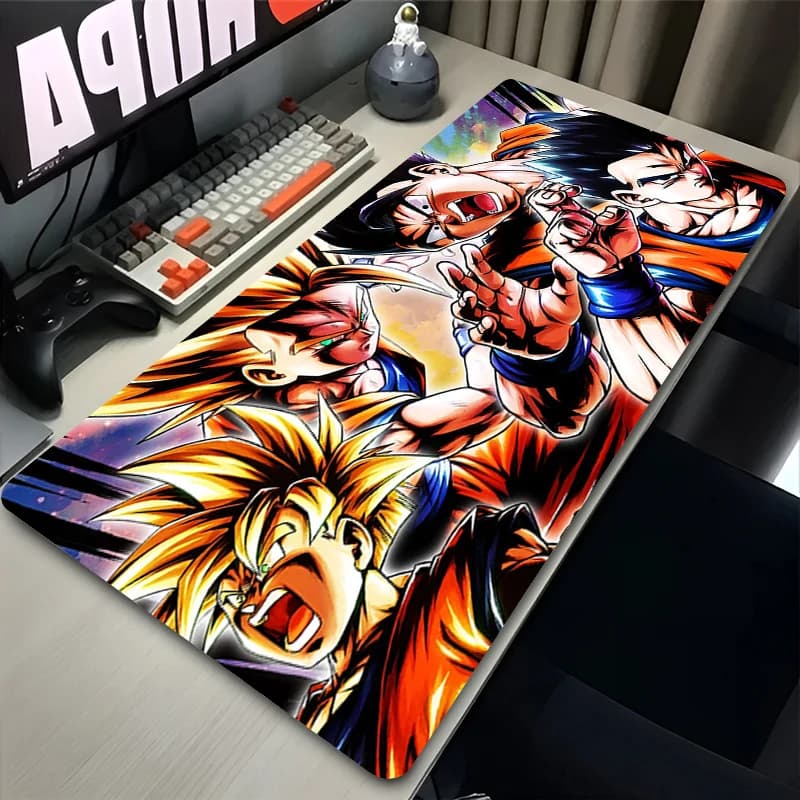 Tappetino per Mouse XXL Dragon Ball Z, Accessori da Gaming per Tastiera e Mouse Varmilo, Tappeto da Scrivania per Gamer, Regalo
