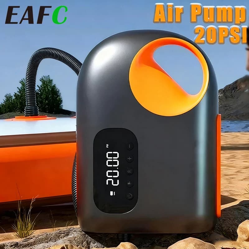 20 PSI Pompa di Aria Protable Gonfiabile Sup Pump120W Gonfiabile Elettrico Gonfiabile Gonfiatore D'aria per Esterno Paddle Board Barca Kayak