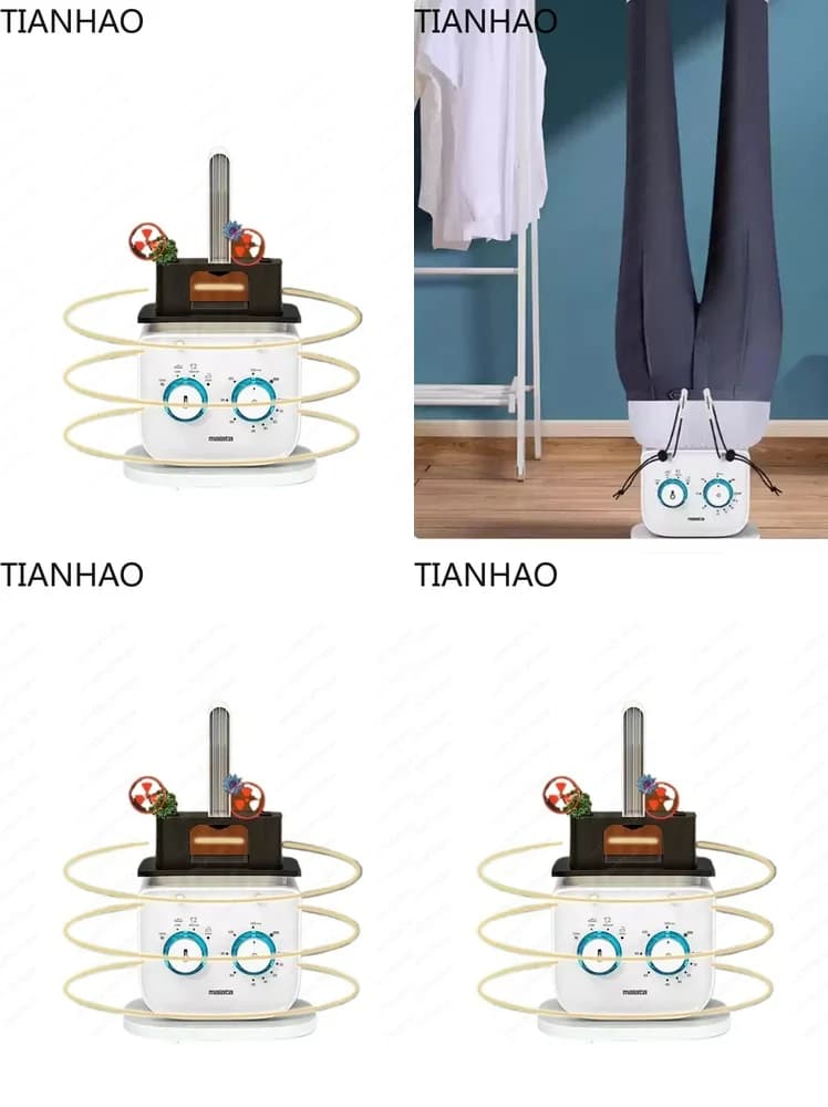 5 in 1 Automatic Garment Steamer for Clothes Shoes Home Use Portable Vertical Steam Cleaner with Detachable Water Tank Fast