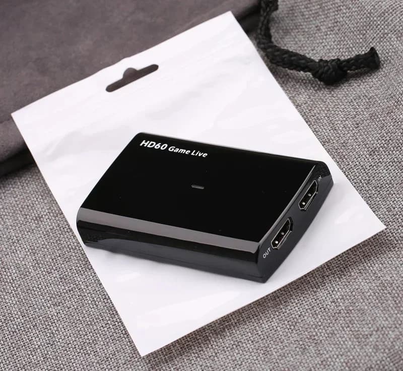1080P 60FPS PC portatile Piastra di streaming live USB 3.0 Scheda di acquisizione video HDMI per Xbox PS4 Registrazione di giochi HDMI TV Loop Pass through