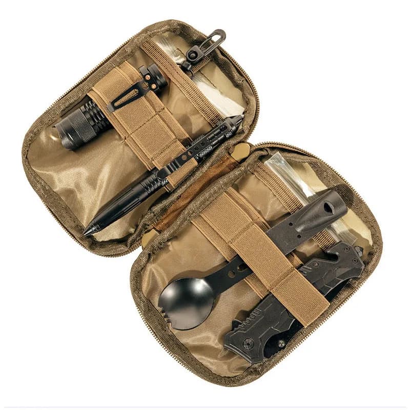 2026 Tactical EDC Molle Pouch Portable Small Medical Waist Pack Outdoor First Aid Bag Phone Case Holder Camping Hunt Accessories