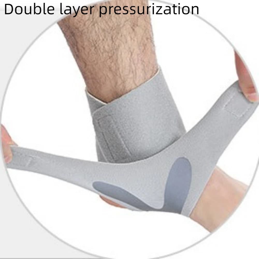 Supporto Regolabile per Caviglia, Protezione Anti-Disarticolazione, Fascia Compressiva Stabilizzatrice Elastica per Caviglia, Protezione Sportiva per Tendini